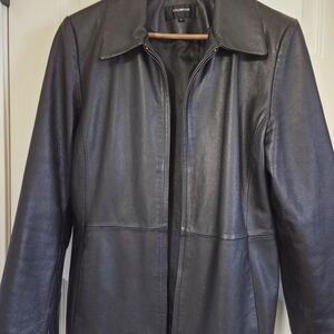 Colbrook Women's Black Leather Jacket